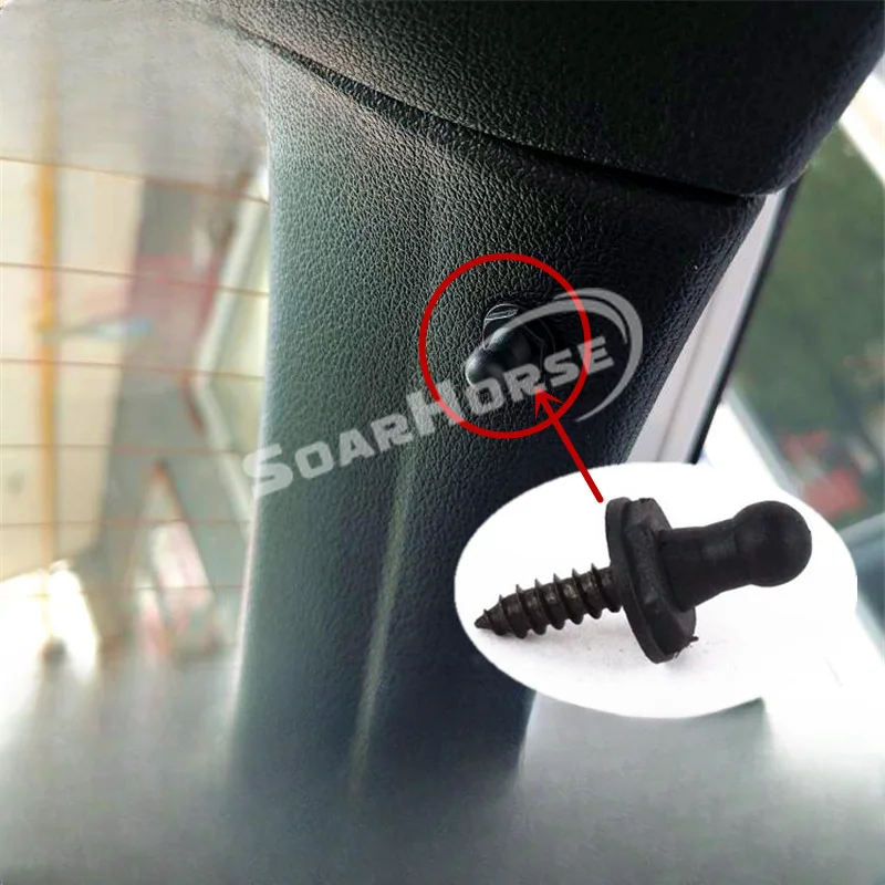 For Audi Q3 RSQ3 8UB 2012-2018 Rear Trunk Partition Cover Bolt Buckle Luggage Partitions Curtain Backrest Fastener Clip