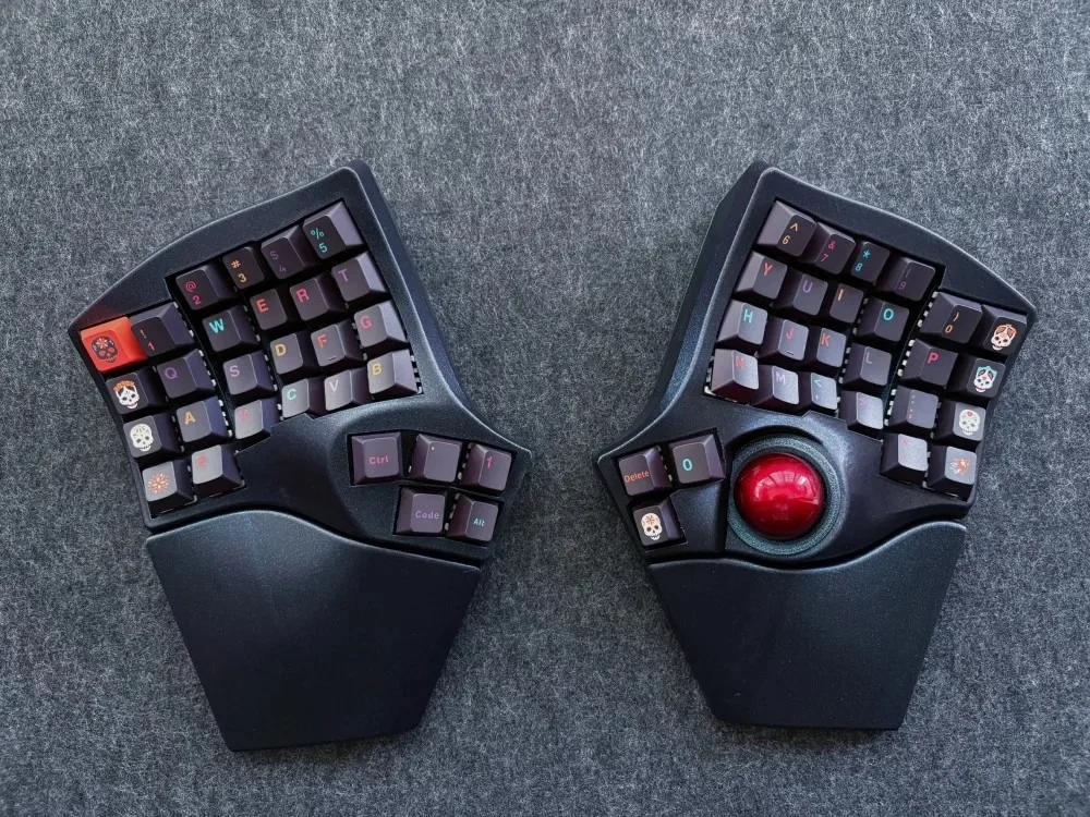 新しい Charybdis MK2 分割キーボード Plam Rest ワイヤレスホット
