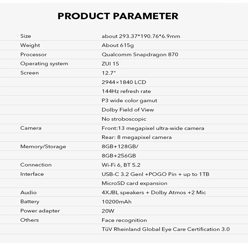 Рисунок 6 - Lenovo Xiaoxin Pad Pro 12