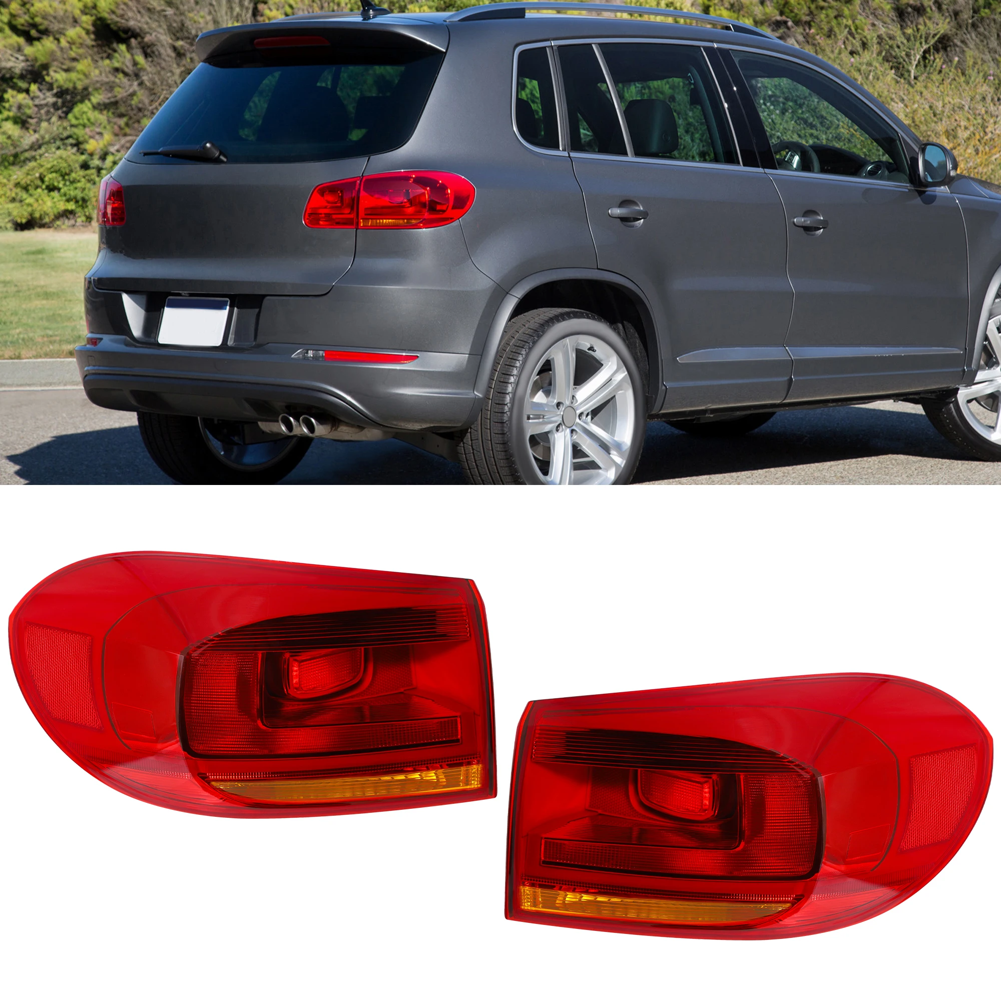 Hot Sale Factory Direct  OEM Rear Auto Car tail Lamp for VW Tiguan 2012-2017 Taillights  Parts