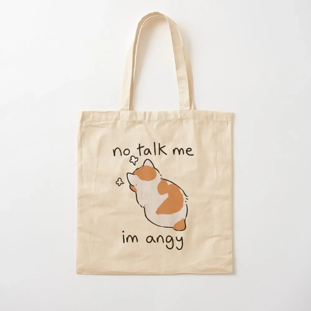 

no talk me Tote Bag shopper bag women canvas shopping bag