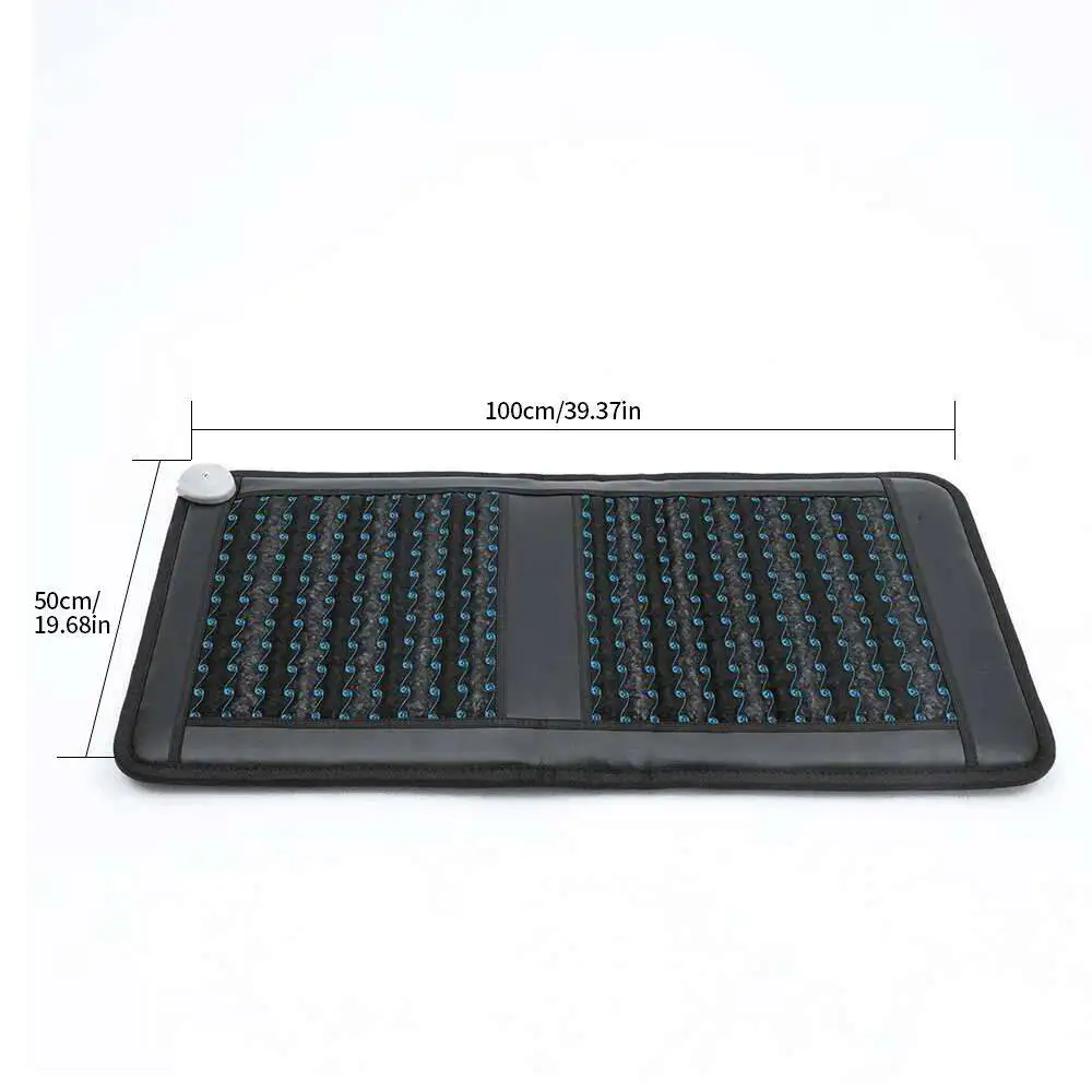 100* 50cm PEMF Photon Seat Massage Heating Cushion Chair Massage Pad Heating Mat Relax Your Body To Release Stress