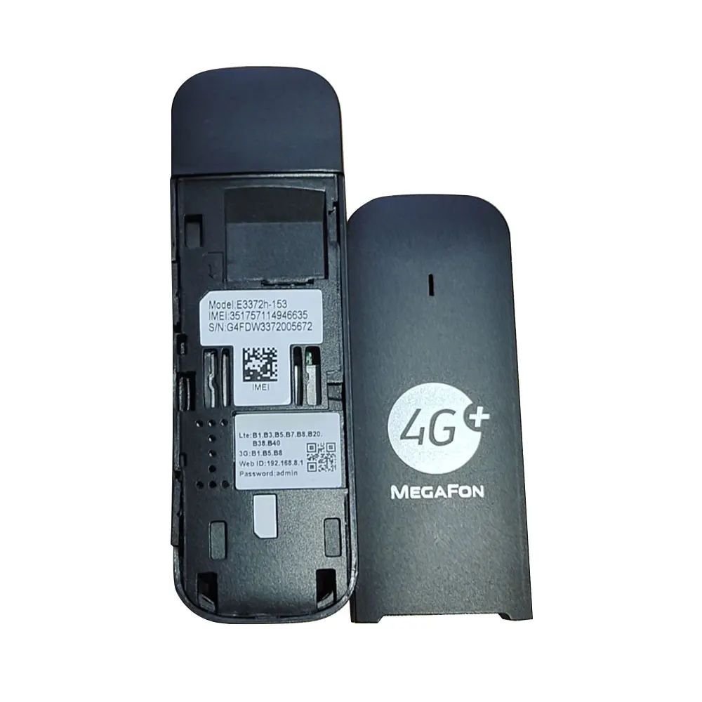 Imagem -04 - Fdd Desbloqueado E3372h153 M1502 3g 4g Oem Lte Usb Dongle Novo 150mbps