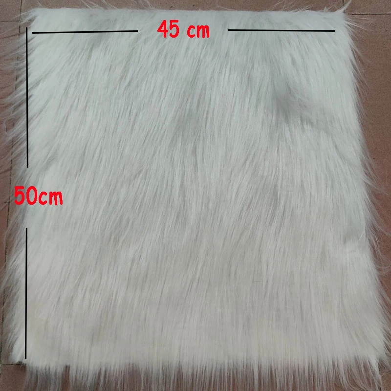 12CM Luxurious & Soft Faux Fur Fabric - Ideal for DIY Sewing, Cosplay, Doll Making & Home Decoration