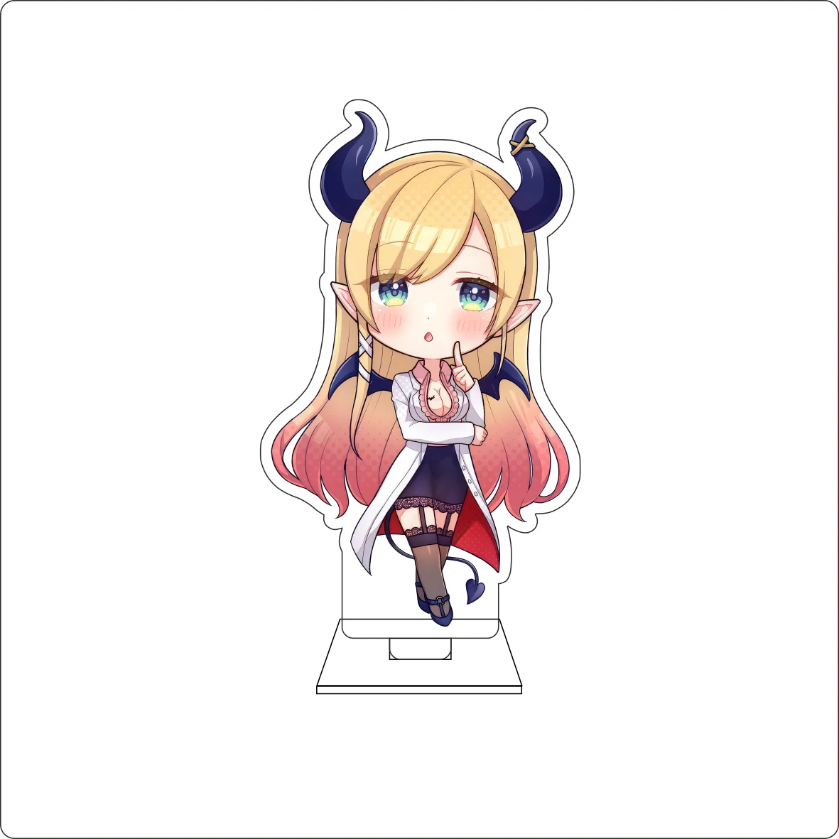 10CM Anime Hololive Cosplay Cute Acrylic Figure Stand Plate Natsuiro Matsuri Akai Haato Hoshimachi Suisei Ornaments Gifts view 4