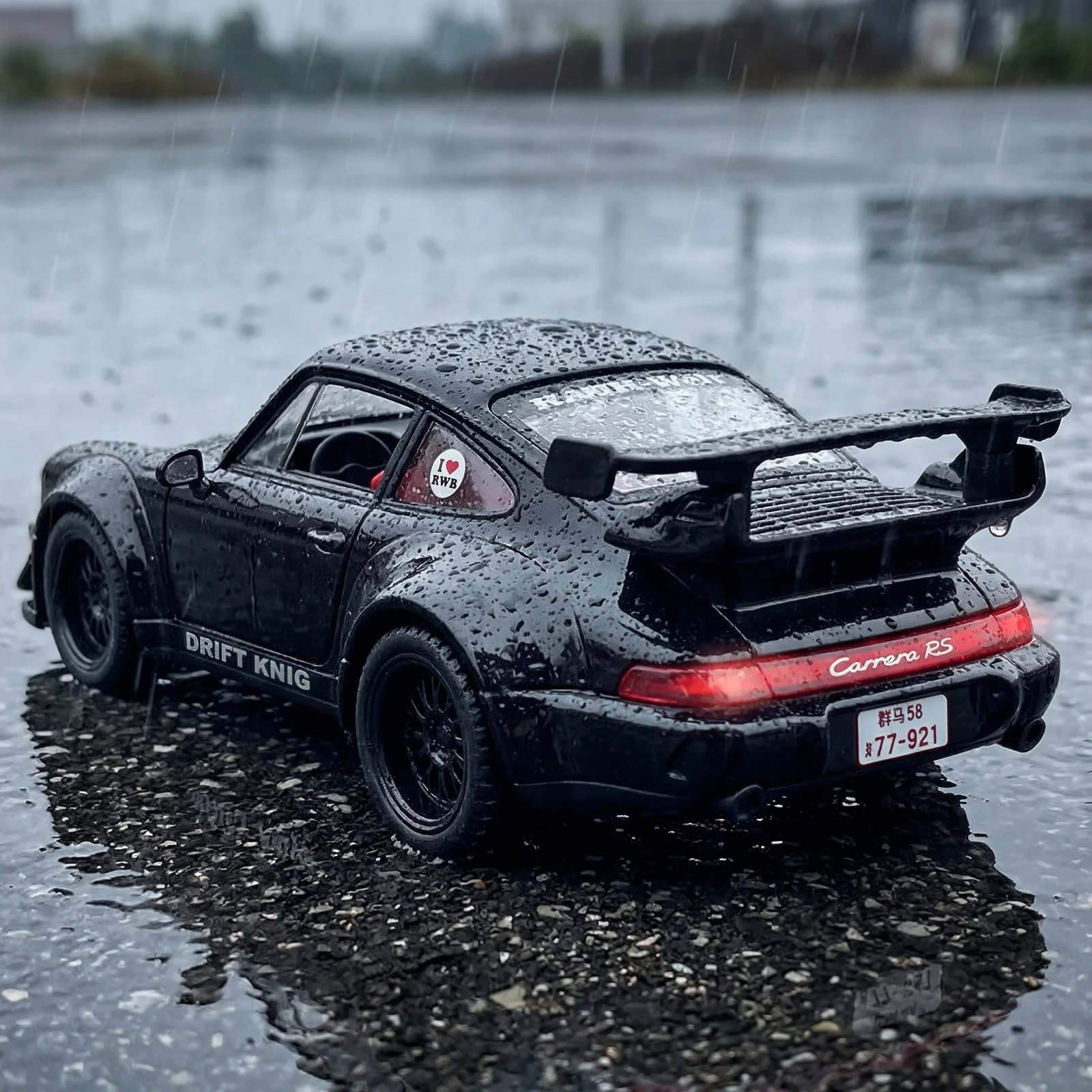 

1:32 964 RWB Widebody Modified Sports Car Alloy Car Diecasts & Vehicles Car Model Home Trendy & Desktop Display Ornament