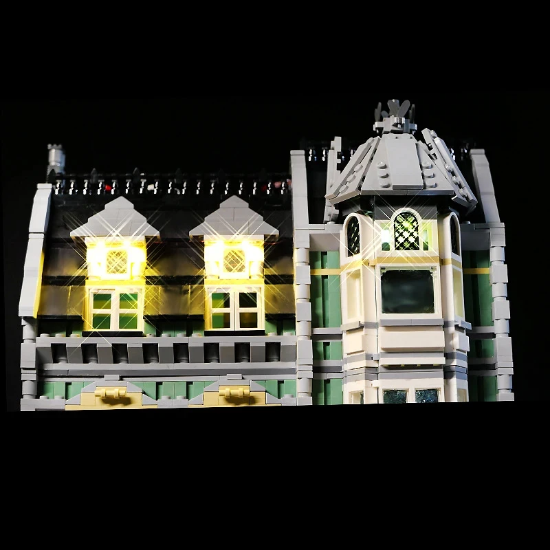 LED-Beleuchtungsset für LEGO 10185 Green Grocer House, kompatibel mit 15008-Bausteinen-Set (nur LED-Licht, ohne Blöcke)