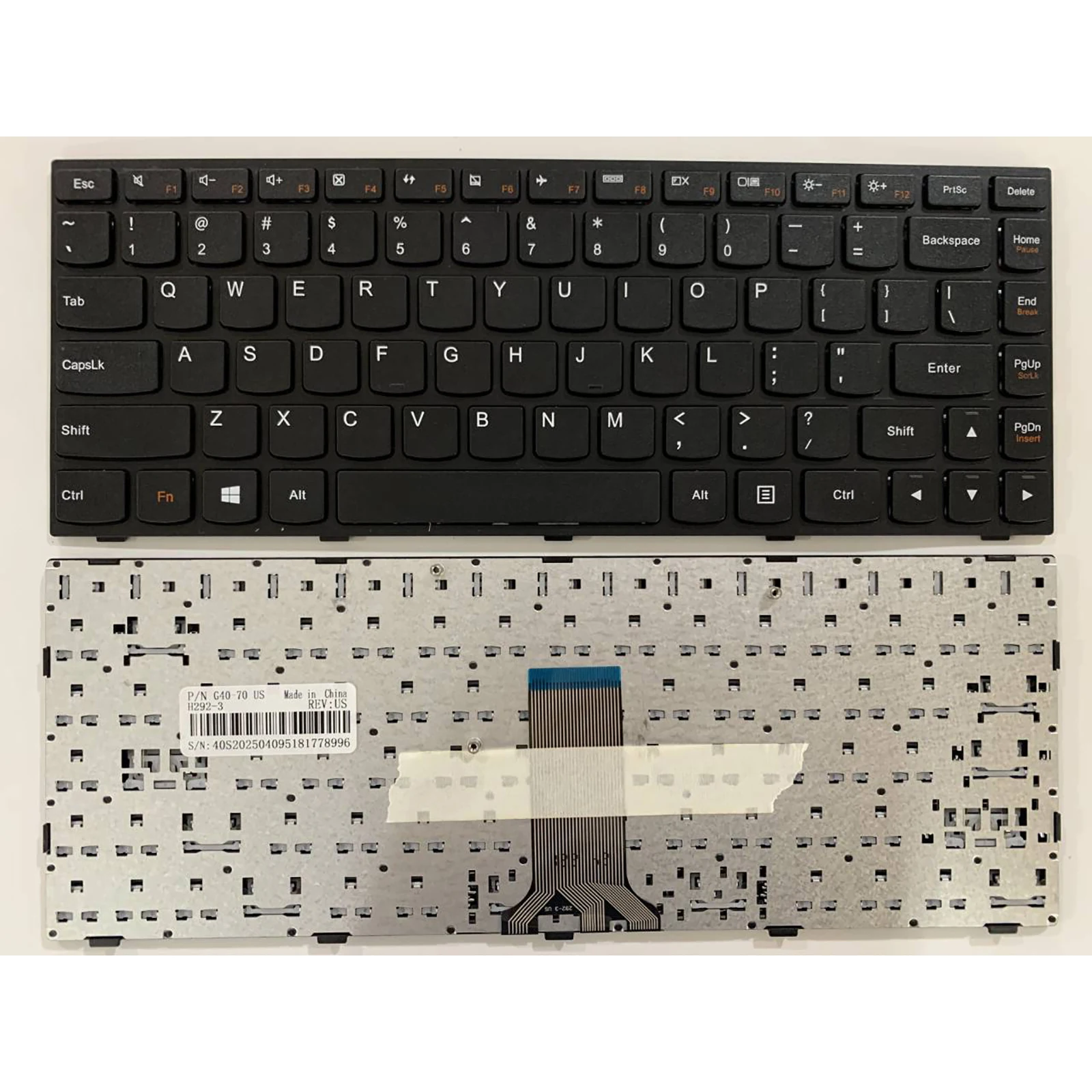

Laptop keyboard US Layout for Lenovo ideapad G40 G40-30 G40-45 G40-70 G40-80