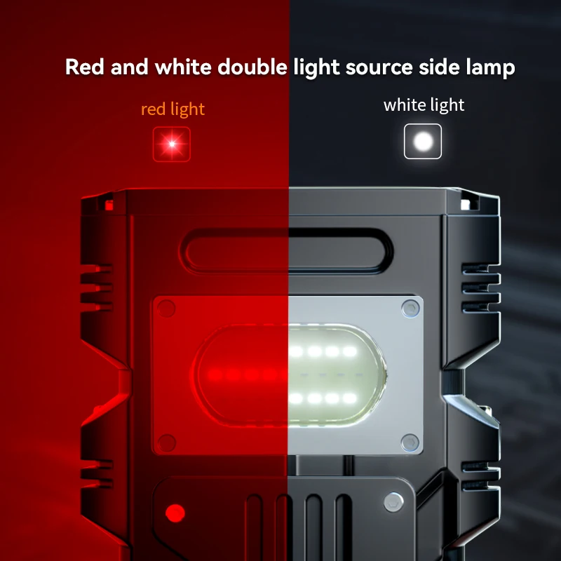 Warsun 12000Lm Powerful LED Flashlight Rechargeable 10000 mAh Torch Light Tactical Lantern Long Shot Hand Lamp For Camping