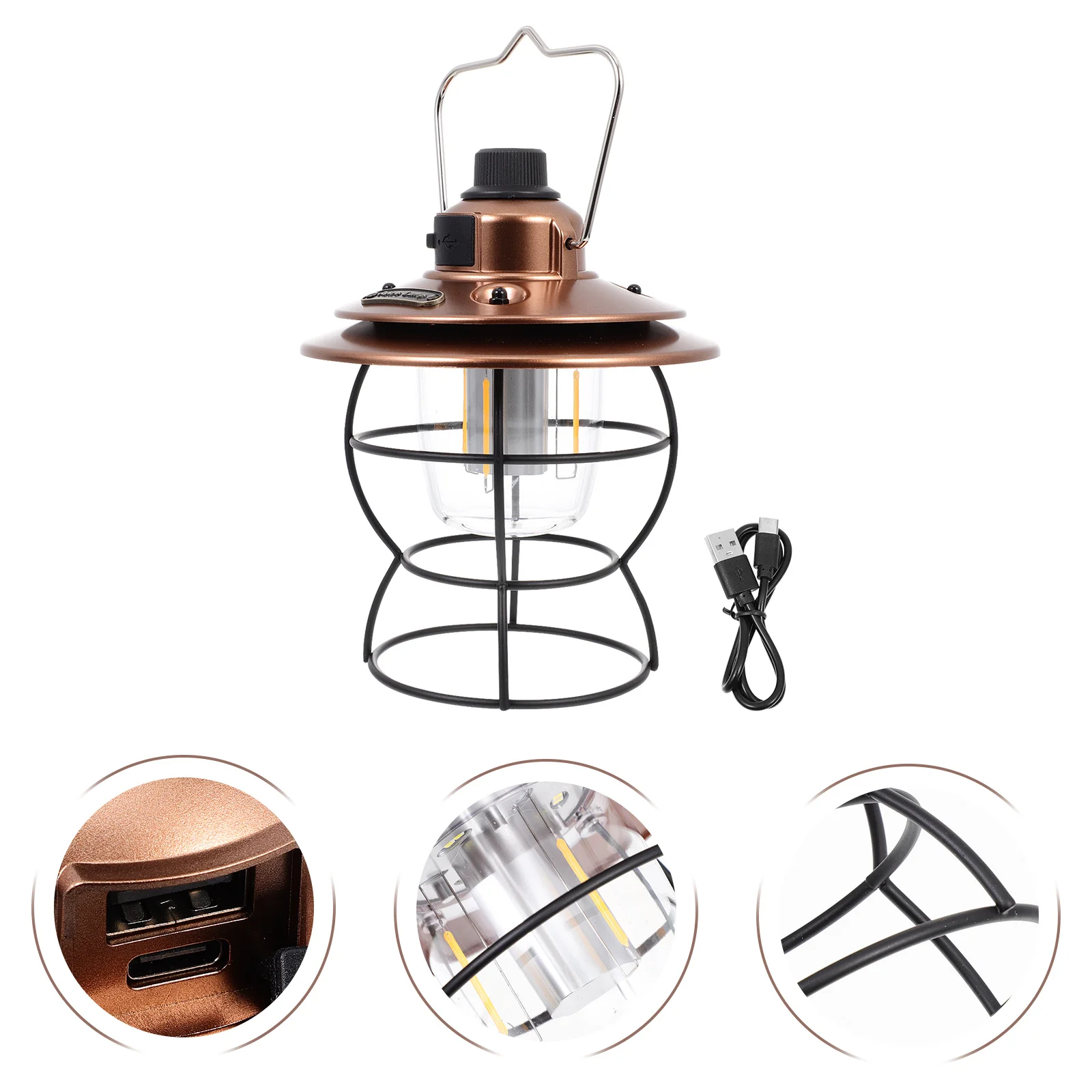 

Portable Camping Lantern LED Tent Light Lightweight Design Sufficient Brightness for Dark Tents Camping Lantern