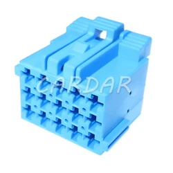 1 Set 15 Pin 1-967623-4 Automotive Electric Wire Connector AC Assembly Car Unsealed Adapter Auto Modification Socket Accessories