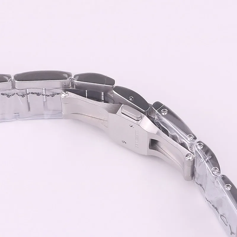 XIANERSHANG Custom C-ARTIER BALLON BLEU Original Watchbands 20MM 18MM 16MM 14MM Convex Interface Strap Stainless Steel Bracelet