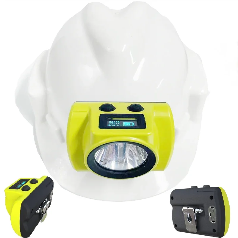 KL6-D Cordless rechargeable mining helmet cap lamp explosion proof underground led coal mining headlamp ip68 miner lamp