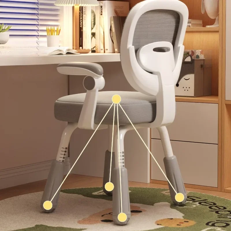 Mother Kids Designer Chair Child Baby Eating Growing Children Girl Stool Furniture Study School Children's Auxiliary Chairs Room