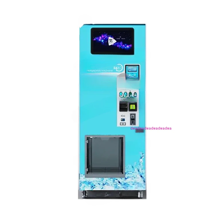

Commercial Bagged Water and Ice Making Vending Malchine Dispenser Ice Cup Vending Machine