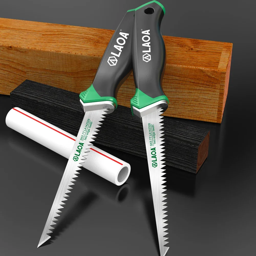 LAOA 6inch Wall Panel Saw 7T Household Woodworking Saw Small handheld Manual Saw Saw
