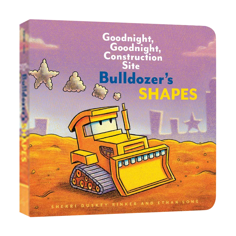 

Bulldozer's Shapes,Baby Children's books aged 1 2 3, English picture book, 9781452153216