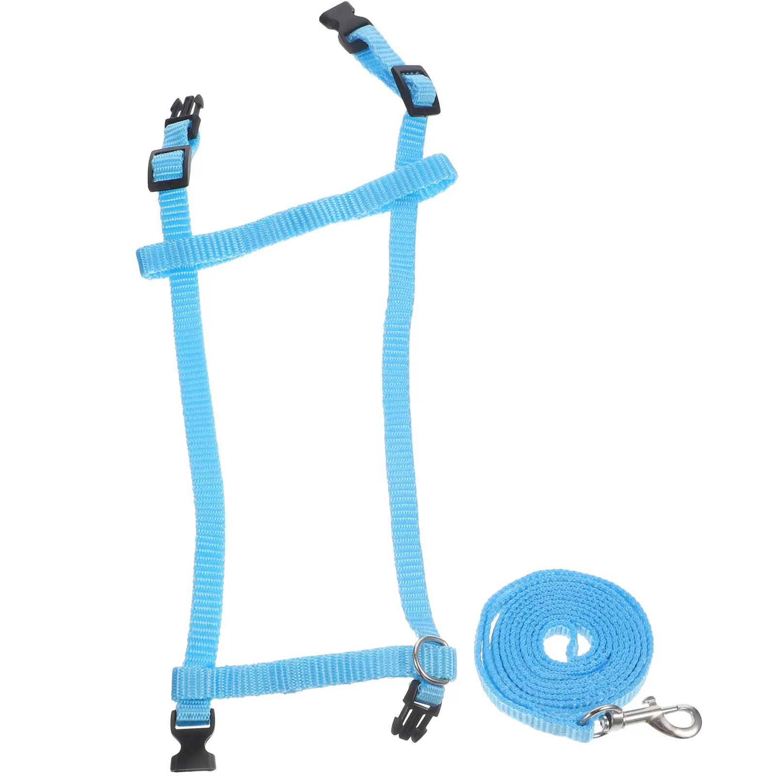 

1pc Rabbit Leash Harness for Small Animals Chest Strap Adjustable Nylon Bunny Walking Leash Suitable Daily Use