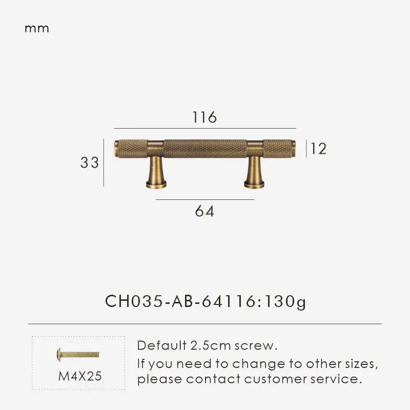 Nurlin Messing Diamond Cut Cross Knurl Patroon Kastknop T Bar Brons Messing Kleur Deur Ladehandvat Kamer Pull