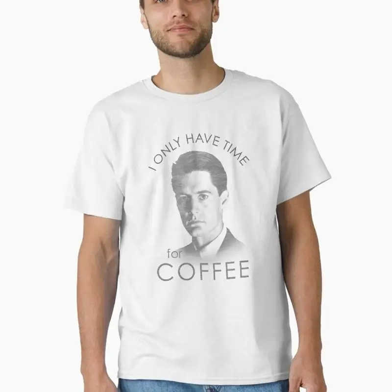 Twin Peaks Dale Cooper Only Time For Coffee T-Shirt