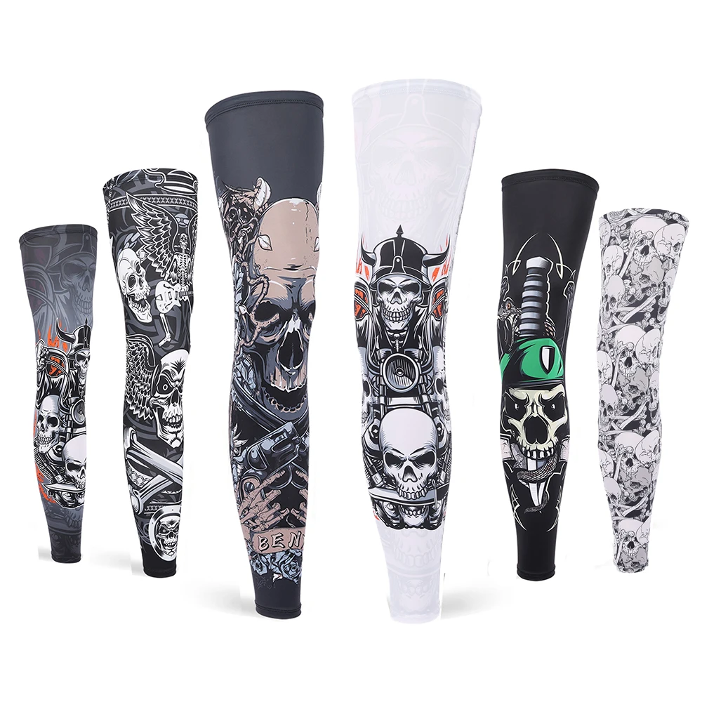 

Leg Sleeves for Cycling, Hiking Leg Gaiters, Leg Warmers, Sport Safety Legging, Camping, Race, Basketball Anti-UV Leg Protectors