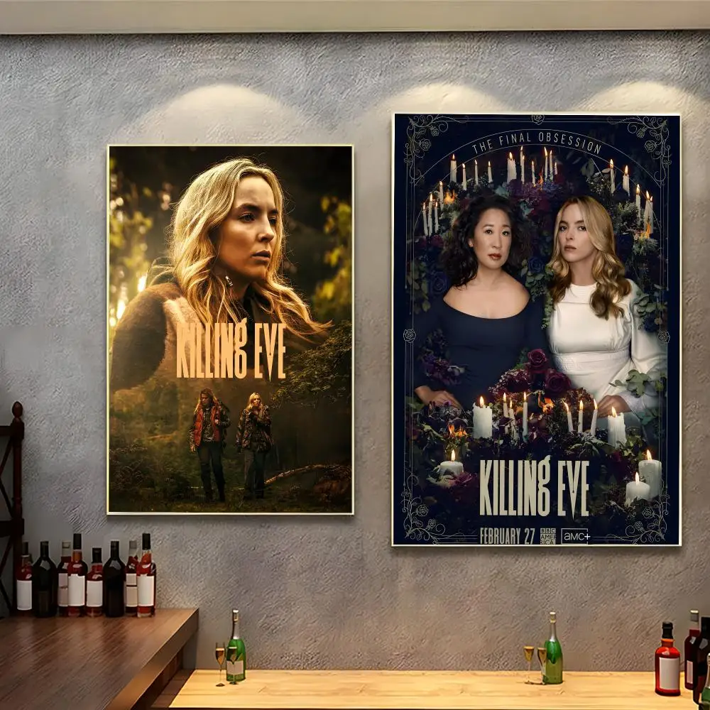 tvseries thriller K-Killing Eve Poster Modern Indoor Wall Decor & Aesthetic Home Space Design