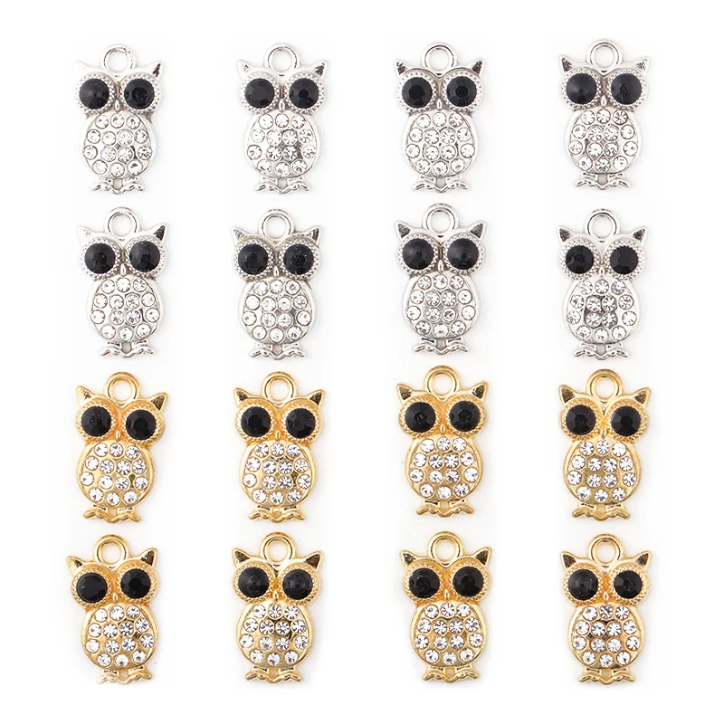 

15 шт. 17*11 мм Изысканная Сова Птица Животное Очаровательная подвеска ювелирные изделия подходят для DIY ожерелье браслет серьги аксессуары