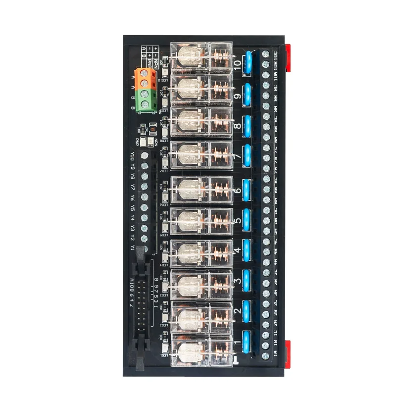 4/8/10/12/16 Way Relay Module Control Board 12V 24V PLC Intermediate Relay Module 220V NPN/PNP Universal