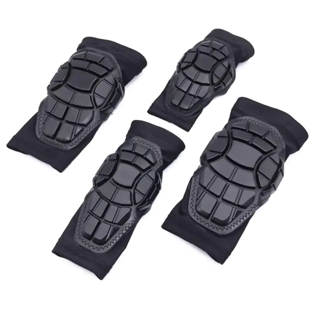 4pcs Children Sports Kneepad Balance Bike Elbows Pads Support Fitness Gear Basketball Brace Protector Skateboard Knee Pads