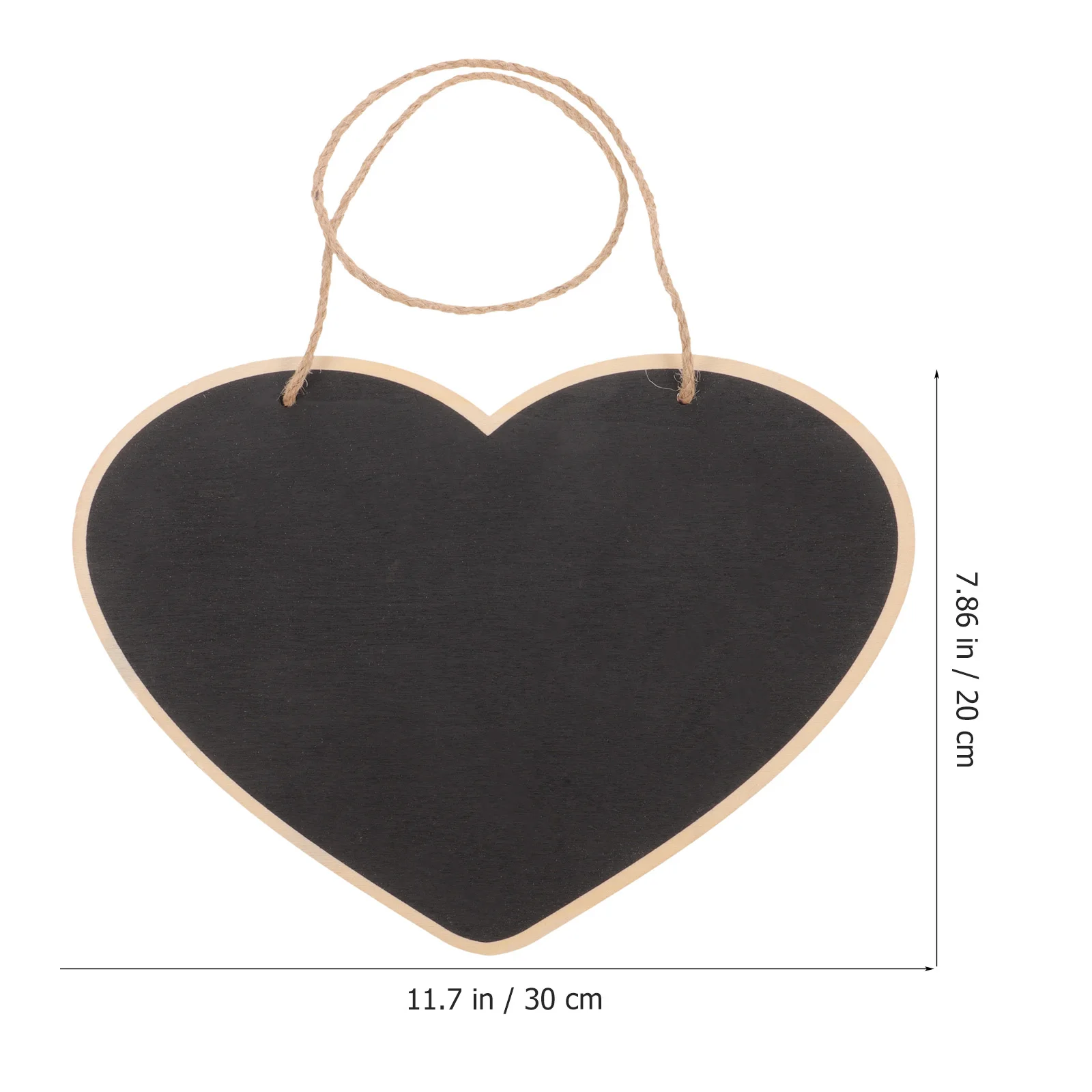 علامة سبورة خشبية صغيرة لوحة رسائل معلقة صغيرة لباب جدار مقهى قابلة للمسح لوحة كتابة ذاتية الصنع مذكرة زخرفية #6