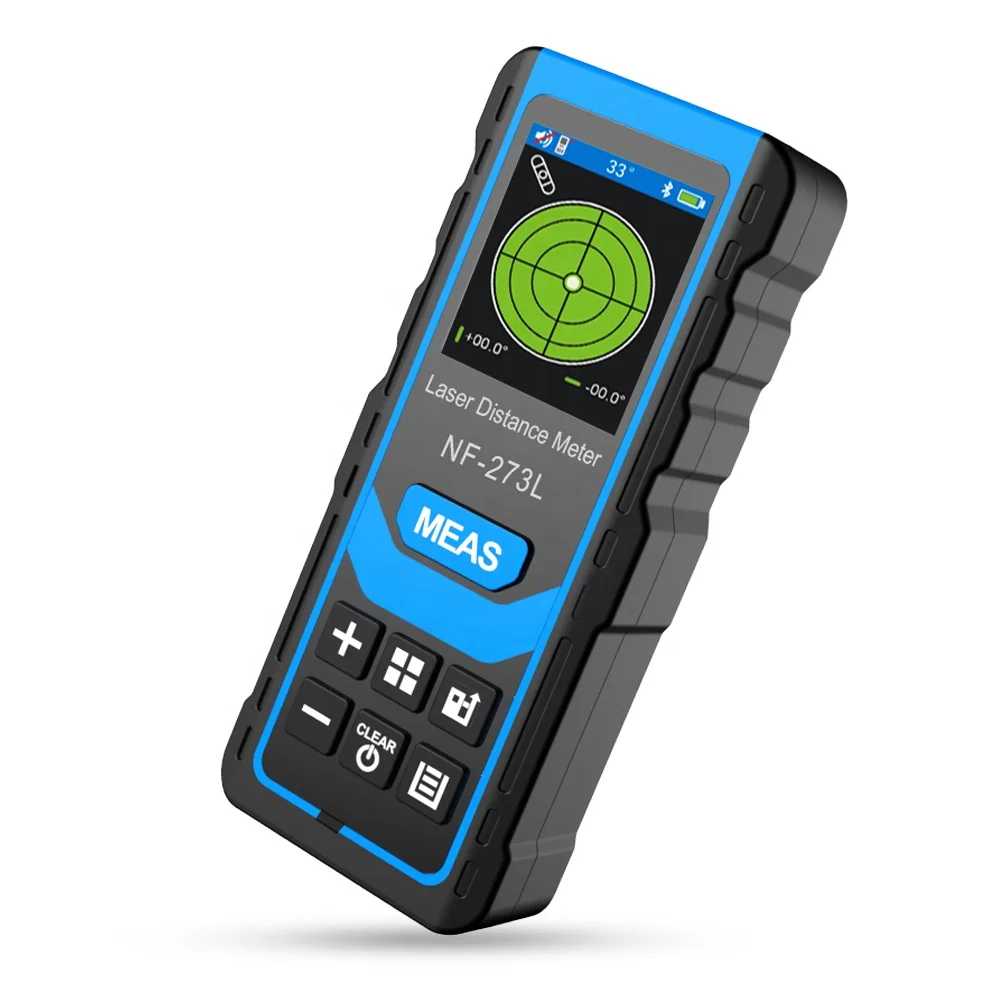 Noyafa NF-273 Advanced Laser Distance Meter Area Volume Measurement Rangefinder with USB Charging