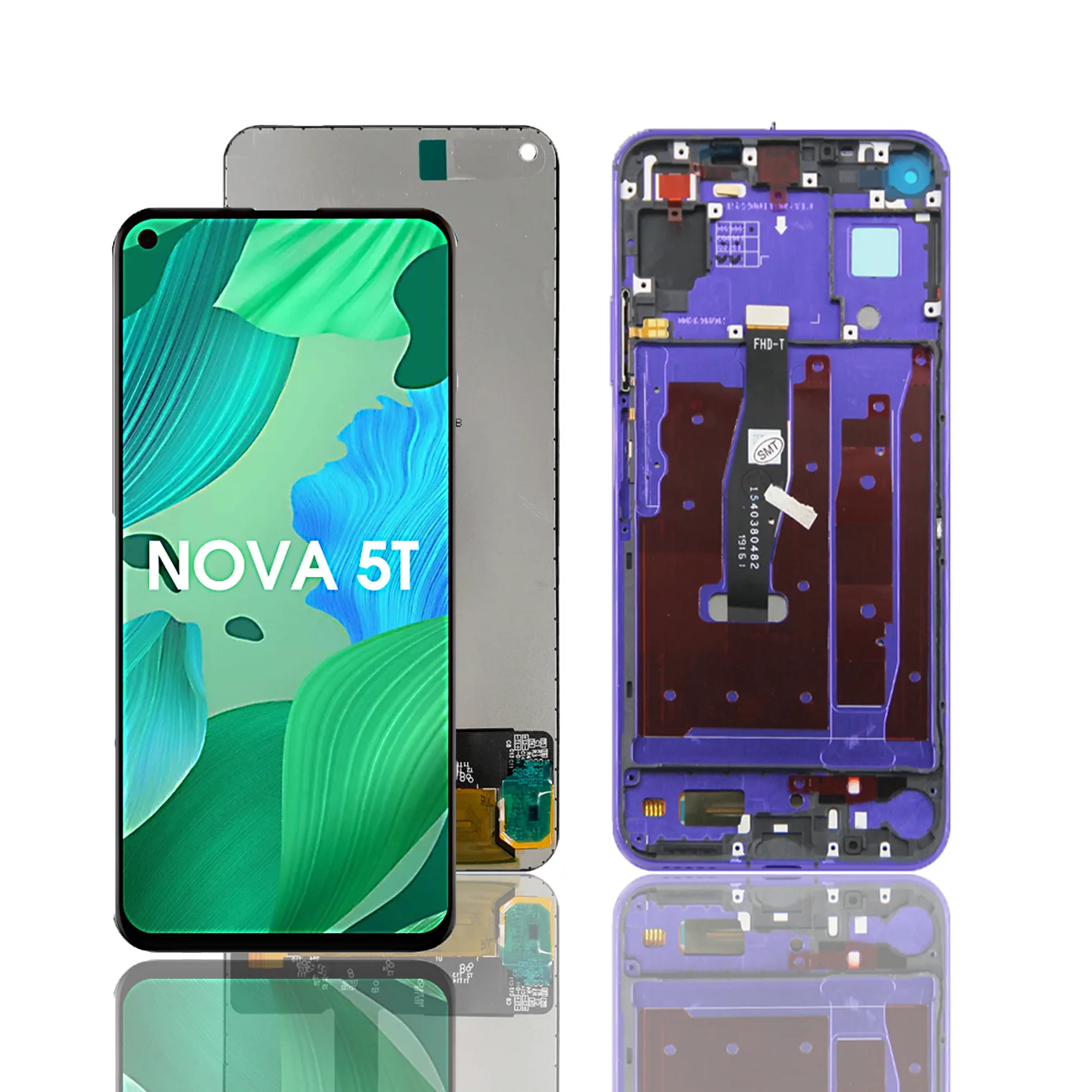 6.26\'\' for Huawei Nova 5T YAL-L21 L61A L71A LCD Screen+Touch Display Digitizer Replacement For honor 20 Display with frame