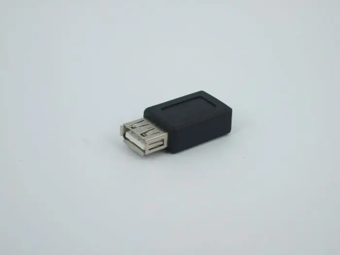 New Black USB 2.0 Type A Female to Mini USB 5pin B Female Adapter Plug Converter USB 2.0 to Mini USB Connector