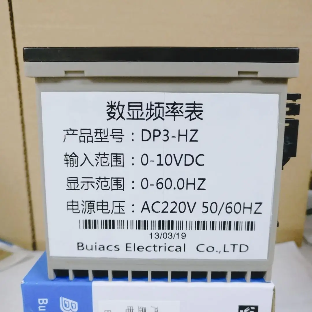 Jianli BUIACS Digital Display Frequency Measurement Meter DP3-HZ 10V/60HZ