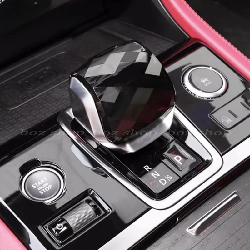 

Ручка переключения передач автомобиля Crystal Stone, ручка, автомобильные аксессуары для Land Rover Range Rover Discovery 5 Starliner Jaguar F-PACE XF/XFL