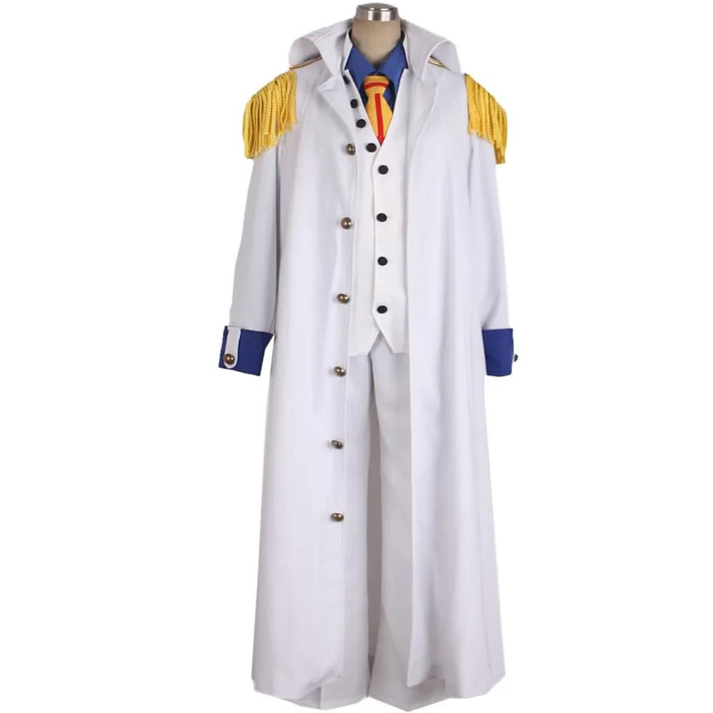 

Aokiji Kuzan Anime Men Women Uniform Halloween Cosplay Costume Customized