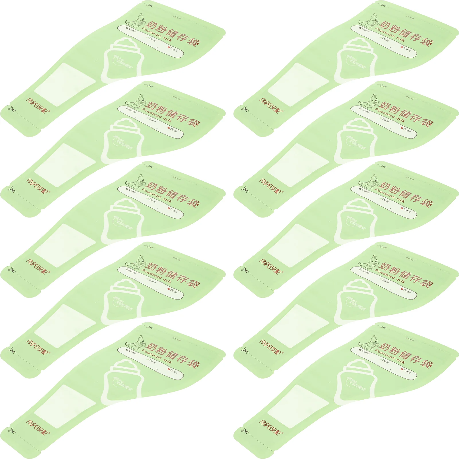 30 Pcs Breast Milk Bag Storage Bags Portable Leak Proof Plastic Sterilized Pouch Toddler