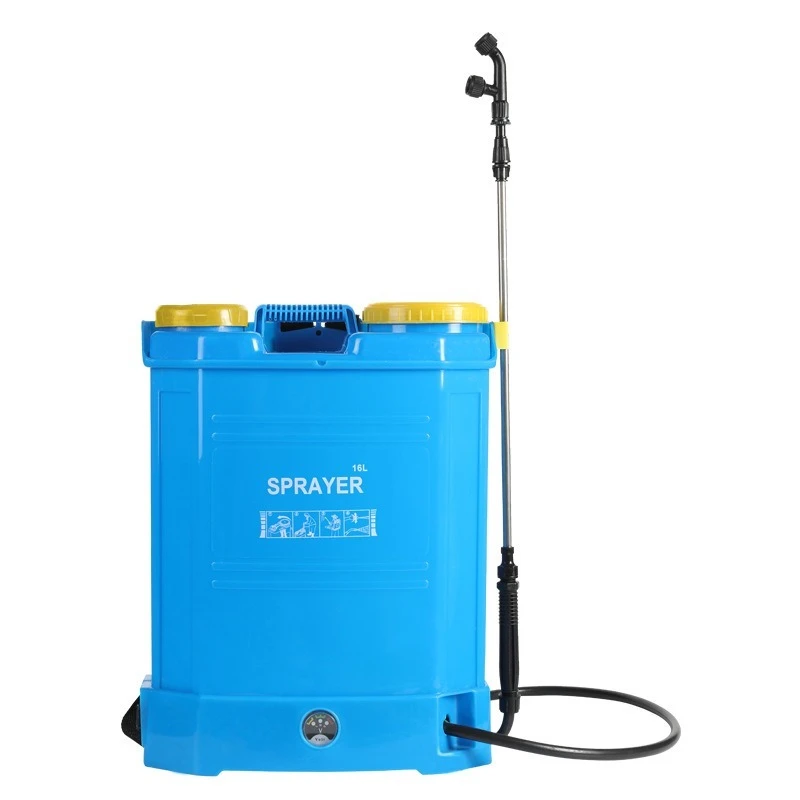 Lead-Acid Battery Powered Backpack Electric Sprayer Rechargeable Long Endurance Uniform Pesticide Spraying Machine for Farm Gard