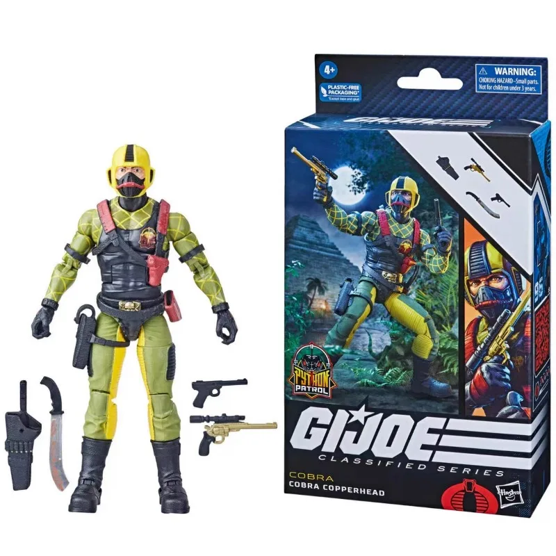 

Hasbro 1/12 Special Forces Python Patrol Copperhead Snake Snake Sergeant Action Figure Model Back To School Anime Toys