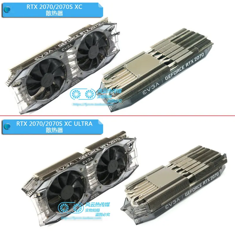 Nieuwe Originele de Koeler voor EVGA RTX2070 RTX2070S RTX2080 RTX2080S RTX2080Ti XC ULTRA Grafische Videokaart