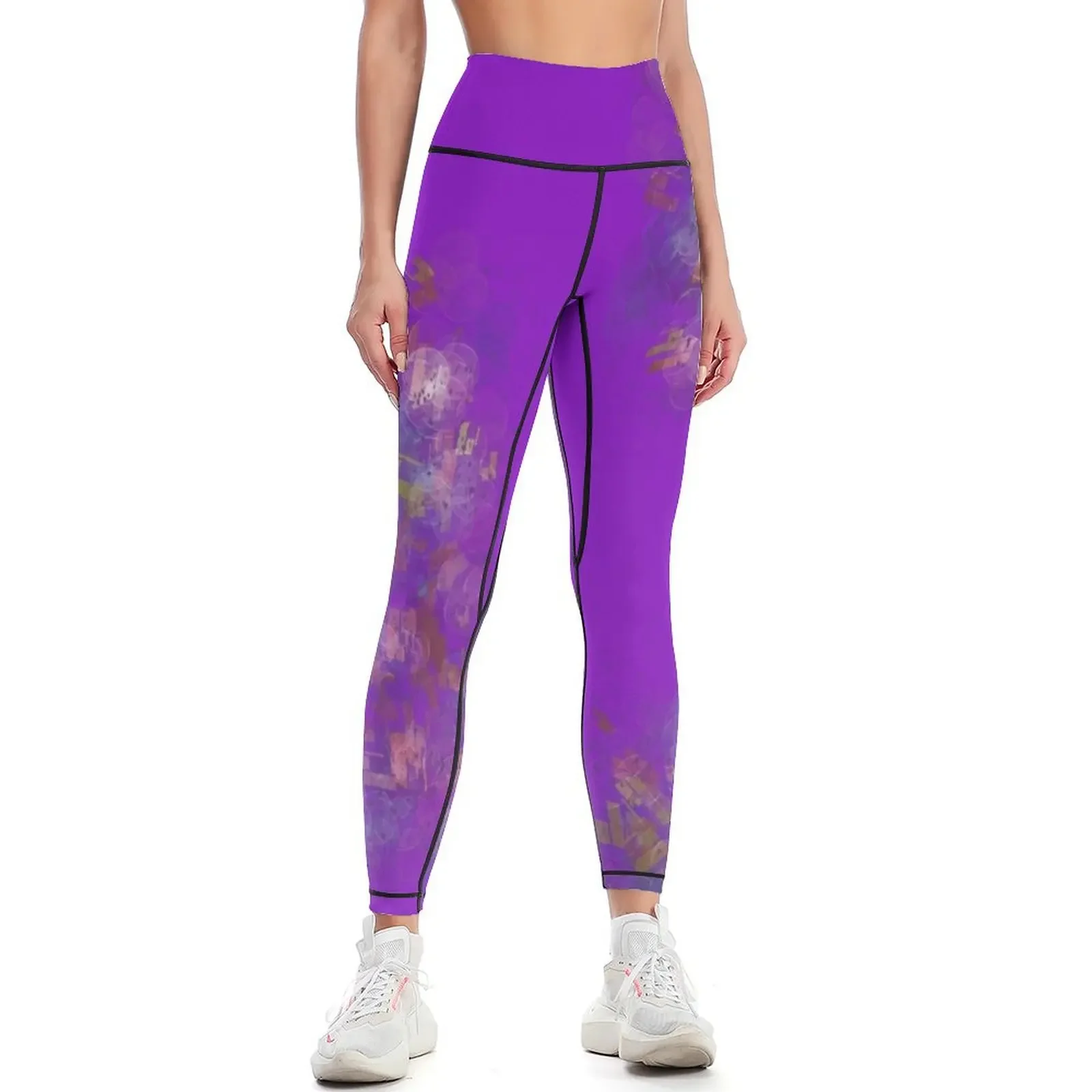 

Purple D by Emile Ovasi Leggings Women's sports Women's tights Womens Leggings