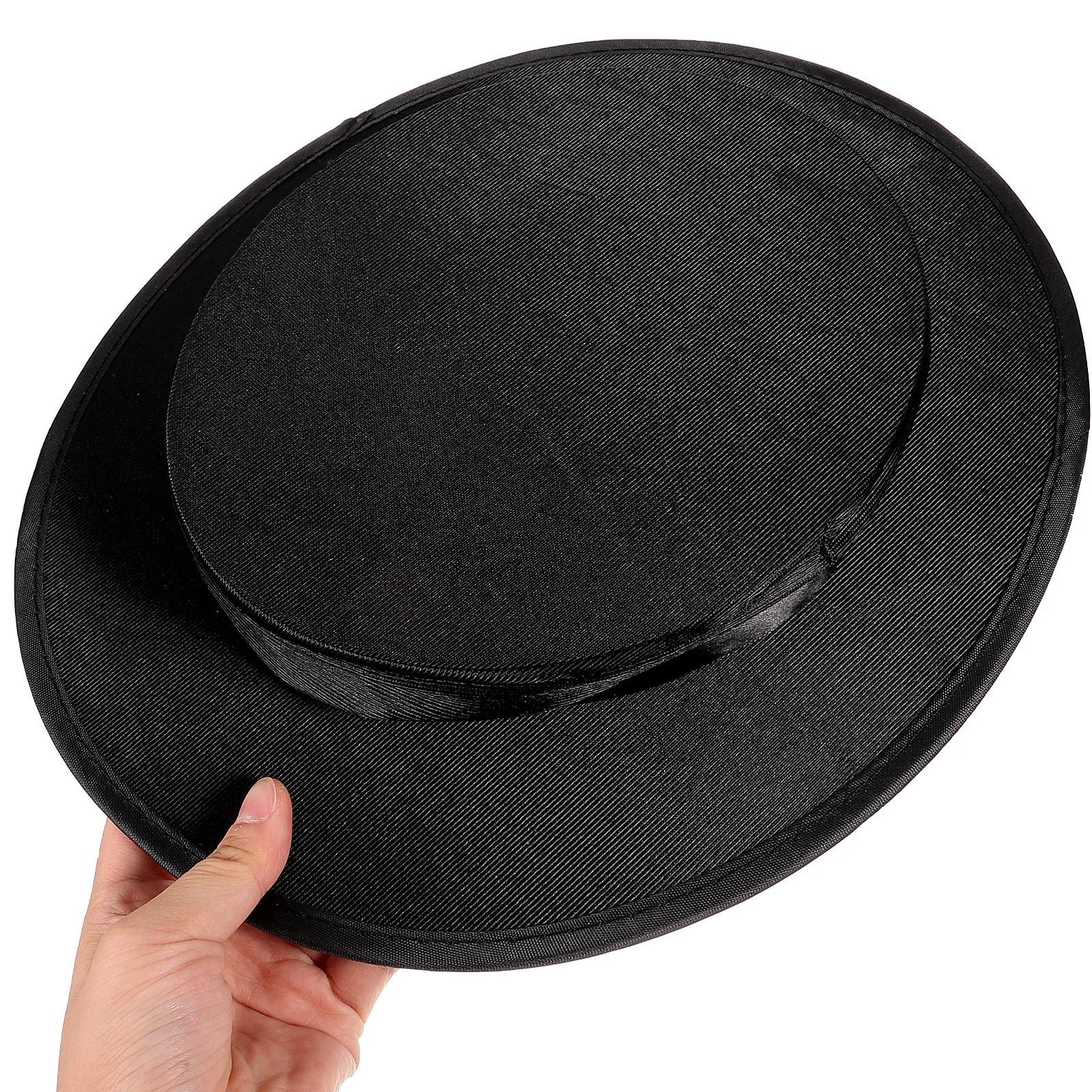 

Hat Prop Creative Halloween Costume For Party Stage Performance Conjuring Decoration Dark Magician Cap Folding Dress