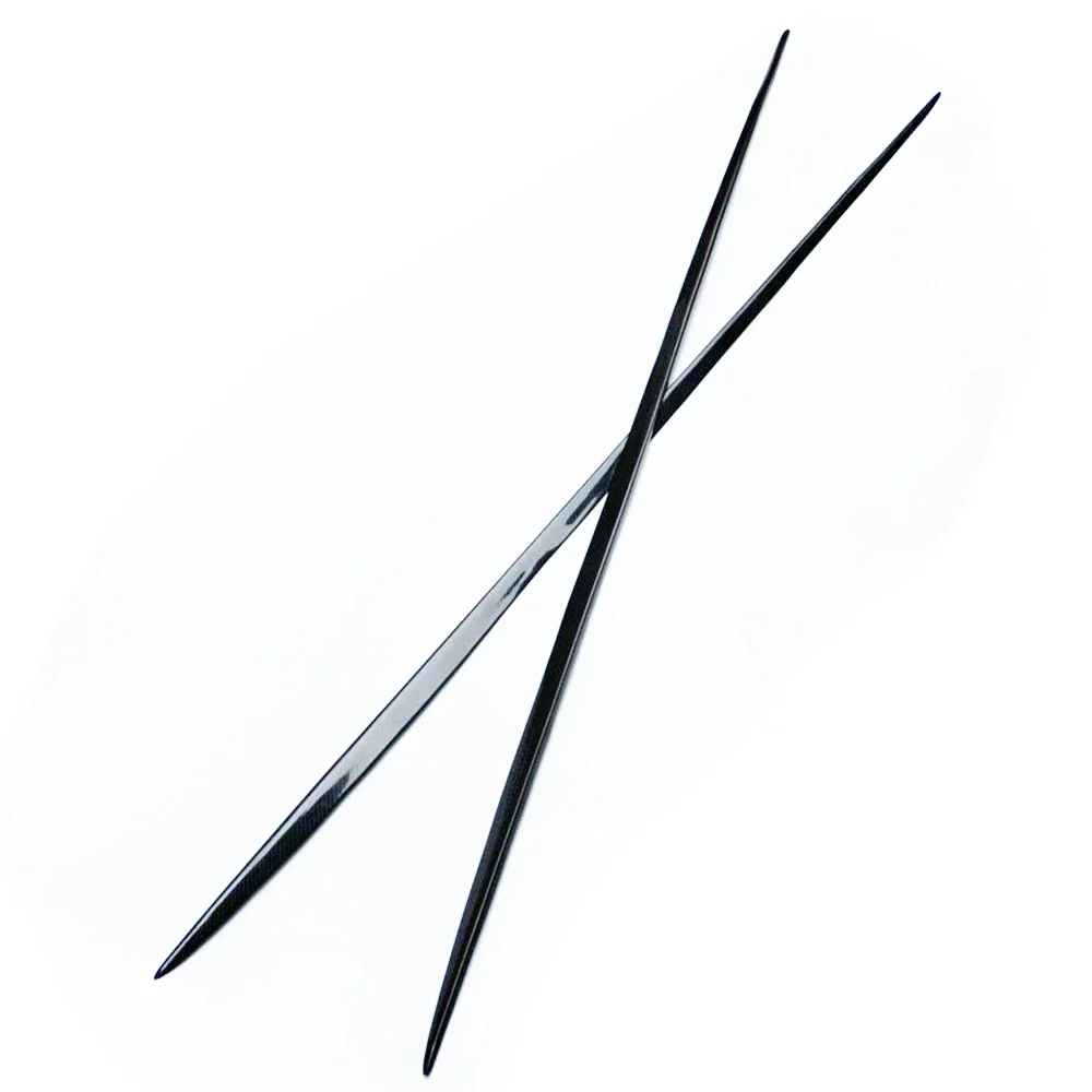 إضافة على نمط ألياف الكربون الجانب الوفير تمديد تنورة الفاصل ل C290 X290 GT43 GT50 GT53 GT63 2019-2022 #5