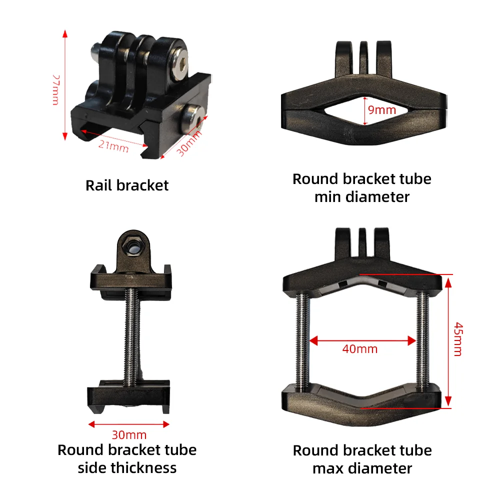 كاميرا ODM حل الكاميرا المخصصة قوس البرامج الثابتة مع كاميرا العمل Crosshair 4K لتسجيل الرماية الدليلية للسكك الحديدية