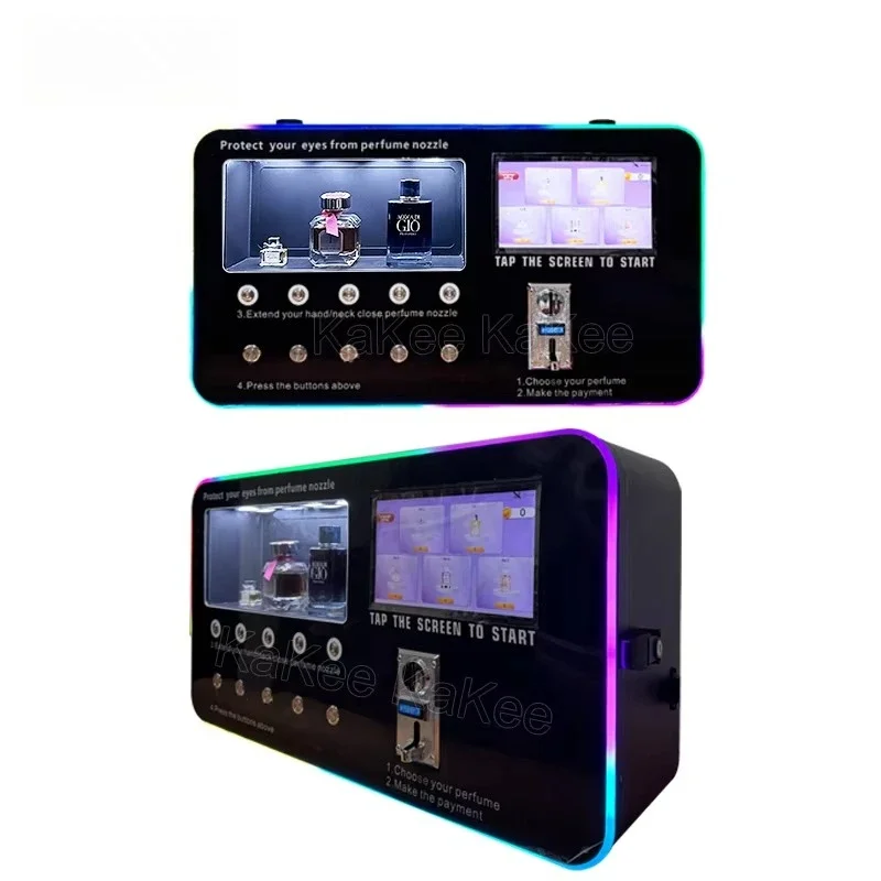 Perfume vending machines are suitable for shopping malls and luxury retail stores