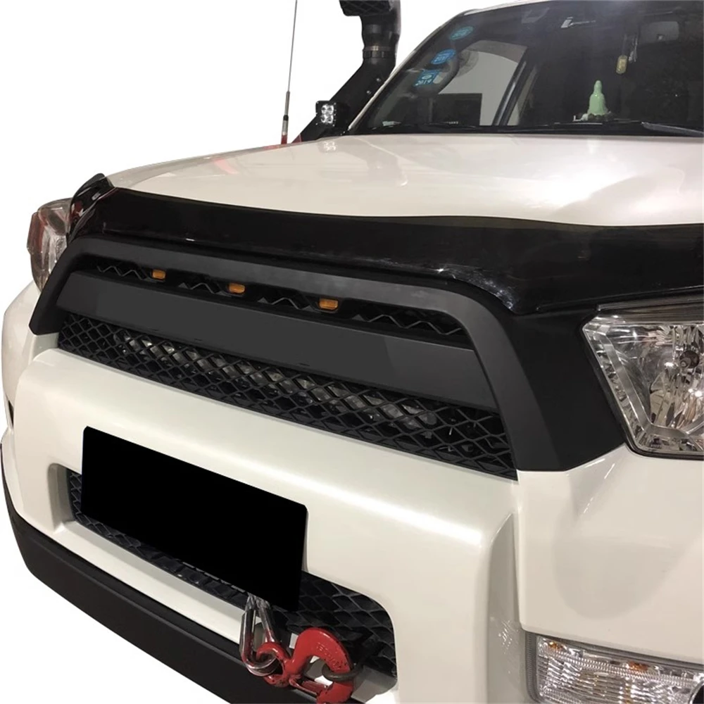 Car modified Grille Mask Radiator Front Bumper Grill with light for Toyota 4Runner 12-15