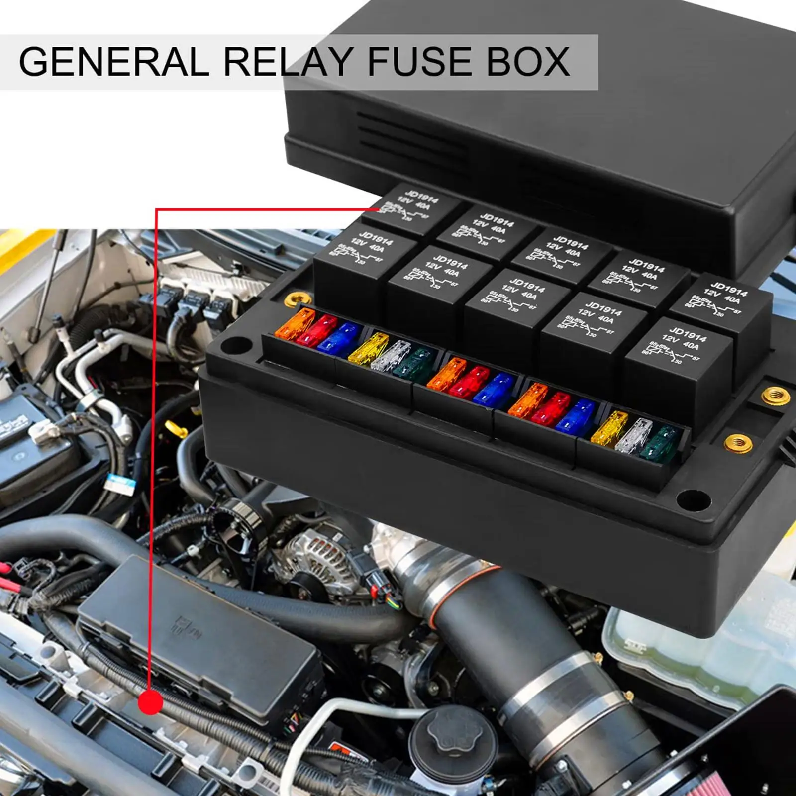 12V Fuse And Relay …