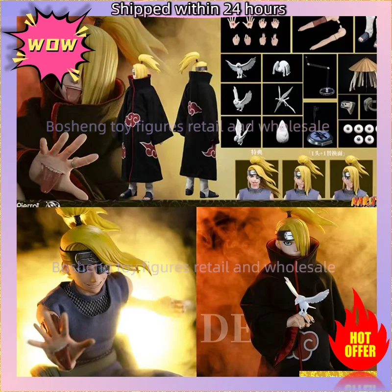 Originele Raket Speelgoed 1/6 Schaal Deidara ROC-008 PVC NARUTO Deidara In Voorraad Anime Action Collection Figures Model Speelgoed