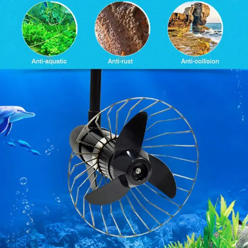 Propeller Safety Cage Trolling Motor Propeller Protector Anti-Winding Boat Motor Protective Stainless Steel Net Boat Thrust Prot