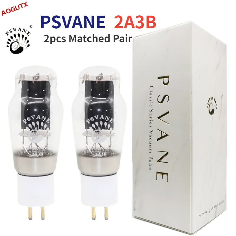 Aogutx PSVANE NEW Vacuum Tube 2A3B 2A3 2A3C HIFI Audio Tube Free Pair Amplifier DIY Kits Stereo Amplifier